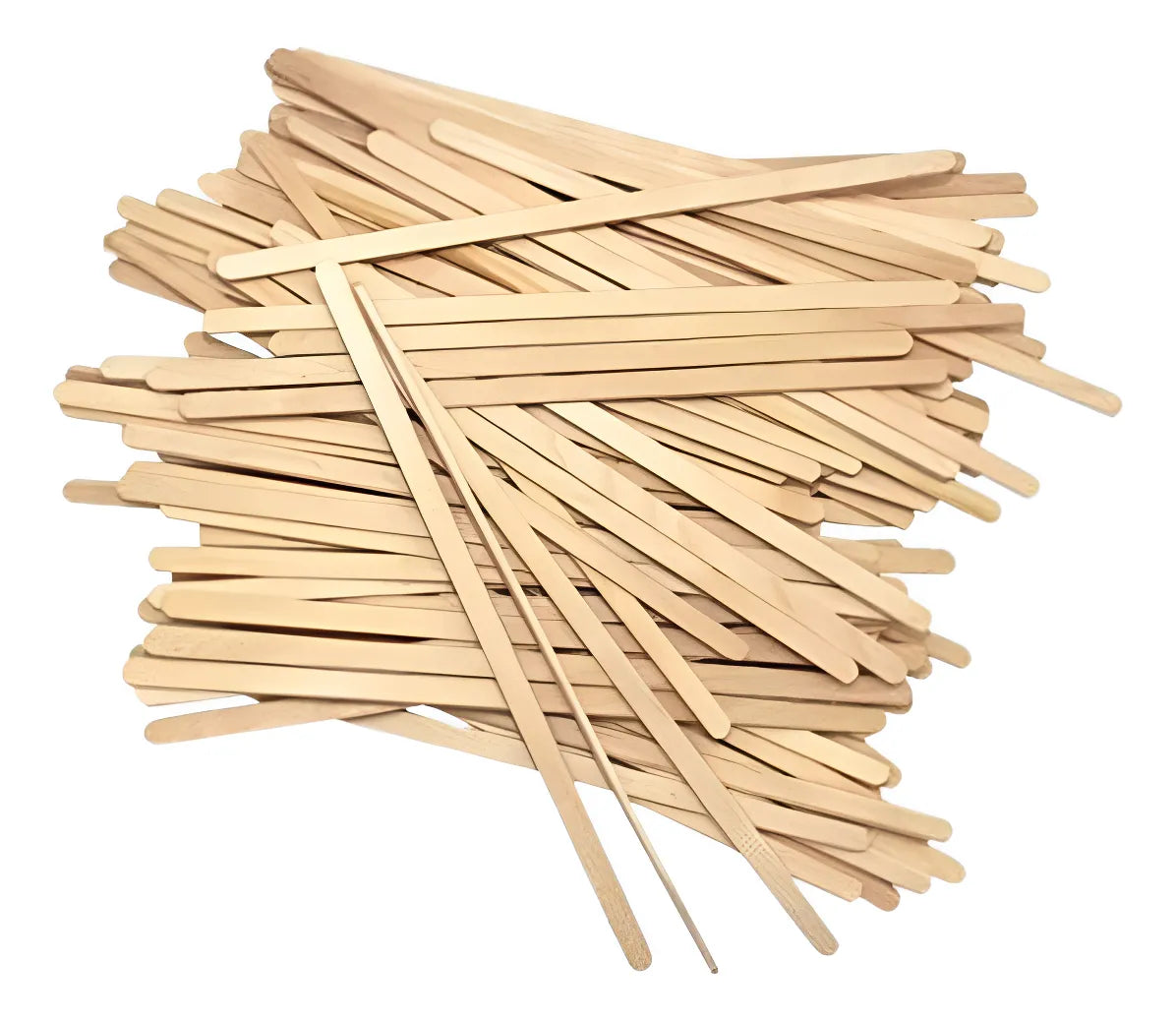 Agitador De Madera 14 Cms 50 Cajas con 1000 Piezas c/u